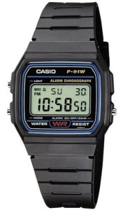 Casio Retro Vintage F-91W-1YER